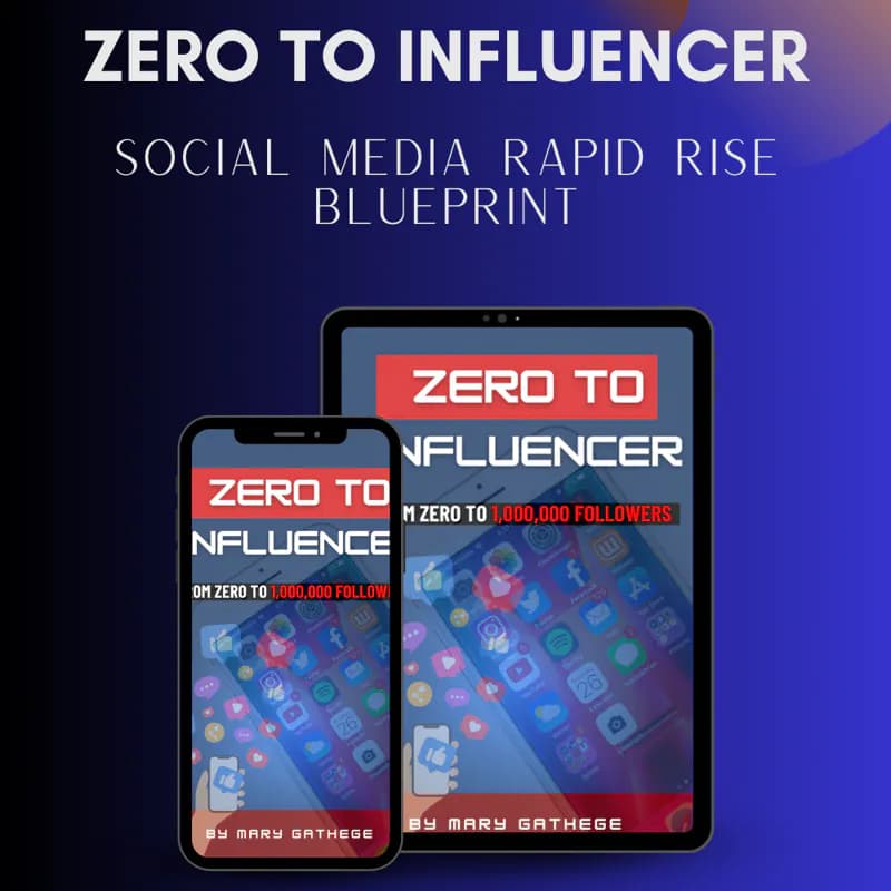 Zero to Influencer: Social Media Rapid Rise Blueprint