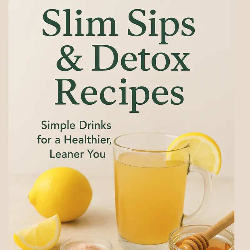 Slim Sips & Detox Recipes: Simple Drinks for a Healthier, Leaner You